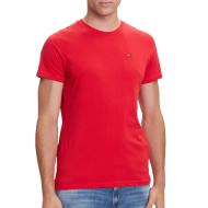 T-shirt Rouge Homme Tommy Hilfiger Tjm Xslim vue 2