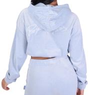 Veste à capuche Bleu Clair Femme Project X Paris Hoodie vue 2