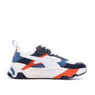 Baskets Blanc/Bleu Garçon Puma Trinity vue 2