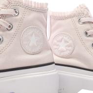 Baskets Rose Clair Fille Converse Lugged vue 7
