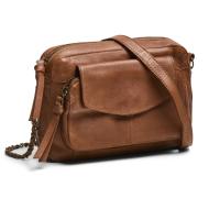 Sac à Bandoulière Camel Femme Pieces Naina