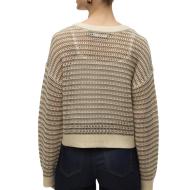Pull Beige/Marron Femme Vero Moda Madera vue 2