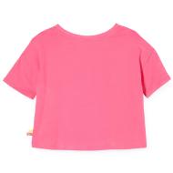 T-shirt Rose Fluo Fille Teddy Smith Talm vue 2