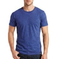 T-shirt Bleu Homme Paname Brothers TED