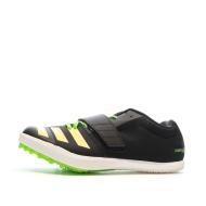 Chaussures d'athlétisme Noire/Jaune Homme Adidas Jumpstar