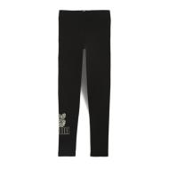 Legging Noir Fille Puma Tropicat vue 2
