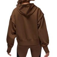 Sweat Marron Femme Nike FB4609 vue 2