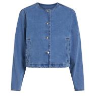 Veste en Jean Bleu Femme Vila Reba pas cher