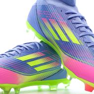 Zapatillas de fútbol azules Adidas F50 League FG/MG Mid ver 7