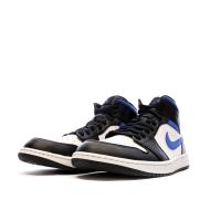 Baskets Noir/Bleu Homme Nike Air Jordan 1 Mid vue 6