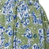 Women's Green/Blue Skirt Kaki Kaporal SALTY Photo of the Espace des Marques %store% store - view of %key%