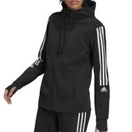Sweat Zippé Noir Femme Adidas HD1731 pas cher