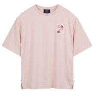 T-Shirt Rose Femme Teddy Smith Flowa