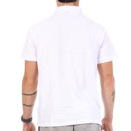 Polo Blanc Homme Airness Predator vue 2