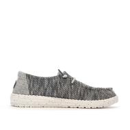 Chaussures Grises Chiné Femme Hey Dude Wendy Sox vue 2