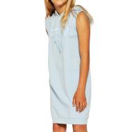 Robe Bleu Fille Guess French Terry pas cher