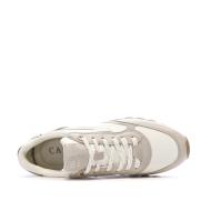 Baskets Beige/Blanches Femme Chaussures Piel vue 4