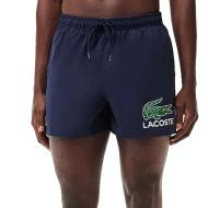 Short de bain Marine Homme Lacoste Croc Print pas cher