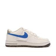 Baskets Blanche/Bleu Garçon Nike Air Force 1 Lv8 vue 2