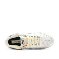 Baskets Blanches/Grises Homme Nike Dunk Low vue 4