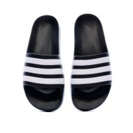 Claquettes noires enfant Adidas Adilette Aqua vue 3