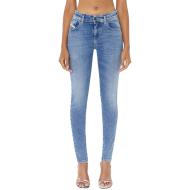 Jean Slim Bleu Femme Diesel Slandy A04108 pas cher