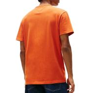 T-shirt Orange Homme Tommy Jeans Reg Badge DM0DM20322 vue 2
