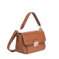 Sac Bandoulière Marron Femme Manoukian Forest vue 3