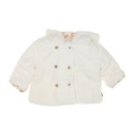 Manteau Sherpa Blanc Doux Fille EOM Xaopol pas cher