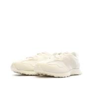 New Balance 327 Baskets Blanches/Beiges Femme GS327MI vue 6