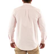 Chemise Rayures Rouge/Blanc Homme Tommy Hilfiger Slim Stripe vue 2