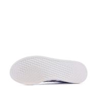Baskets Blanches/Violette Femme Adidas Courtpoint vue 5