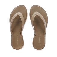 Tongs Beige Femme Tommy Hilfiger Scandi Premium vue 3