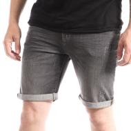 Short en jeans Gris Homme Paname Brothers Bradley pas cher