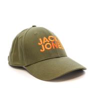 Casquette Kaki/Orange Homme Jack & Jones Jacgall vue 2