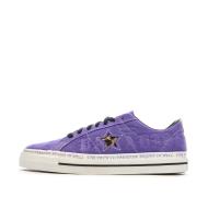 Baskets Violettes Homme Converse One Star Pro pas cher