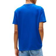 T-shirt Bleu Homme Tommy Jeans Reg Badge DM0DM20322 vue 2