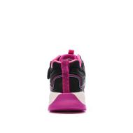 Baskets Noire/Rose Fille Skechers Outdoor Storm vue 3