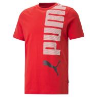 T-shirt Rouge Homme Puma Ess+ 673370-11