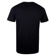 T-Shirt Noir Homme Comics Batman Grave vue 2