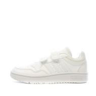 Baskets Blanches Garçon Adidas Hoops pas cher