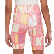 Short Rose Fille Nike One Bke vue 2
