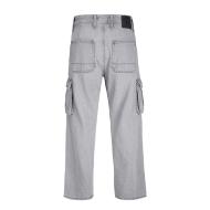 Jean Cargo Gris Garçon Jack & Jones Alex vue 2