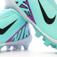 Chaussures de football Turquoises Garçon Nike Vapor 15 vue 7
