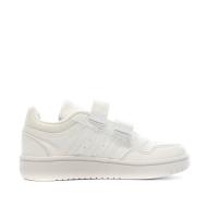 Baskets Blanches Garçon Adidas Hoops vue 2