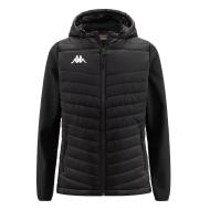 Blouson Noir Homme Kappa Odolon vue 2