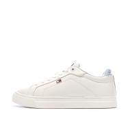 Baskets Blanches/Bleu Femme Tommy Hilfiger Sporty pas cher