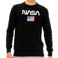 Sweat Noir Homme Nasa 41S pas cher