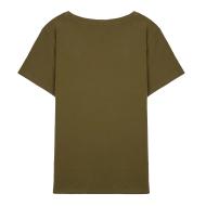 T-shirt Kaki Femme Teddy Smith Ribelle vue 2