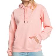 Sweat à Capuche Rose Femme Roxy Stoked Brushed pas cher